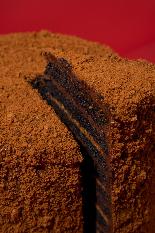 24-Layer Chocolate Biscoff Cake